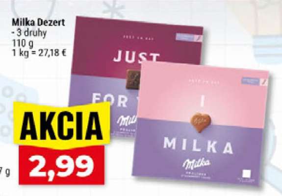 MILKA DEZERT