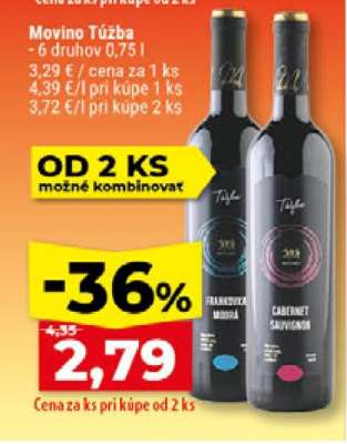 MOVINO TÚŽBA
