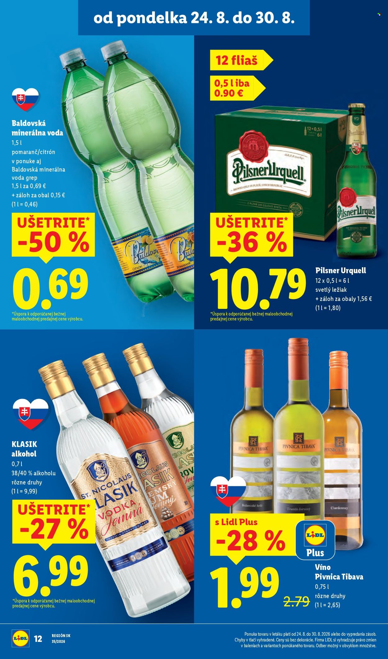 Leták Lidl - 24.8.2026 - 30.8.2026. Strana 16