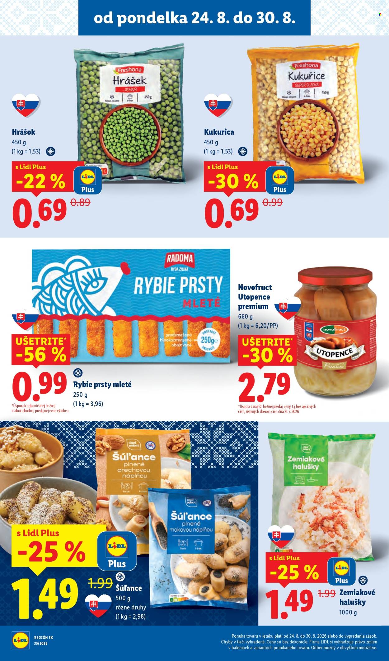 Leták Lidl - 24.8.2026 - 30.8.2026. Strana 22