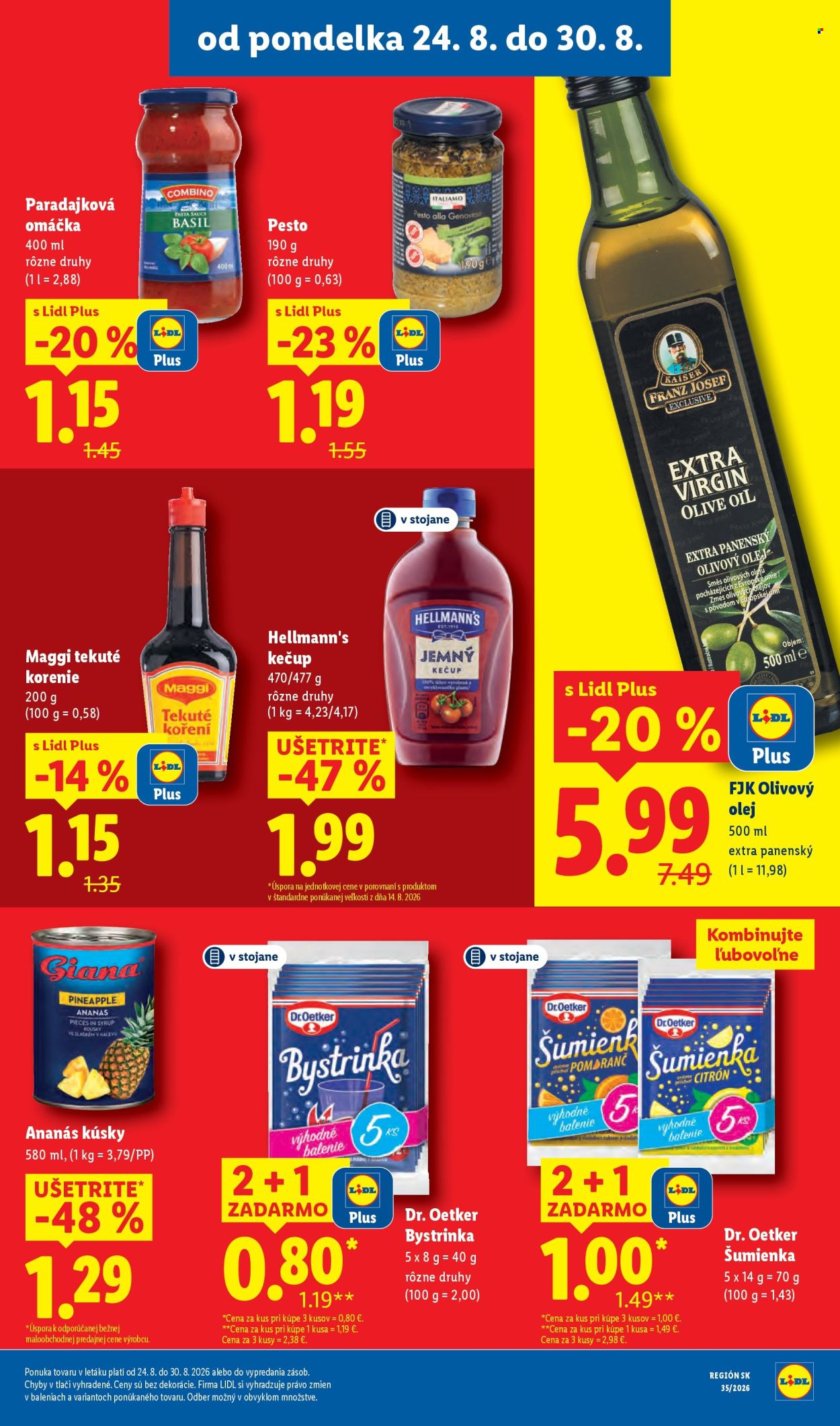 Leták Lidl - 24.8.2026 - 30.8.2026. Strana 29