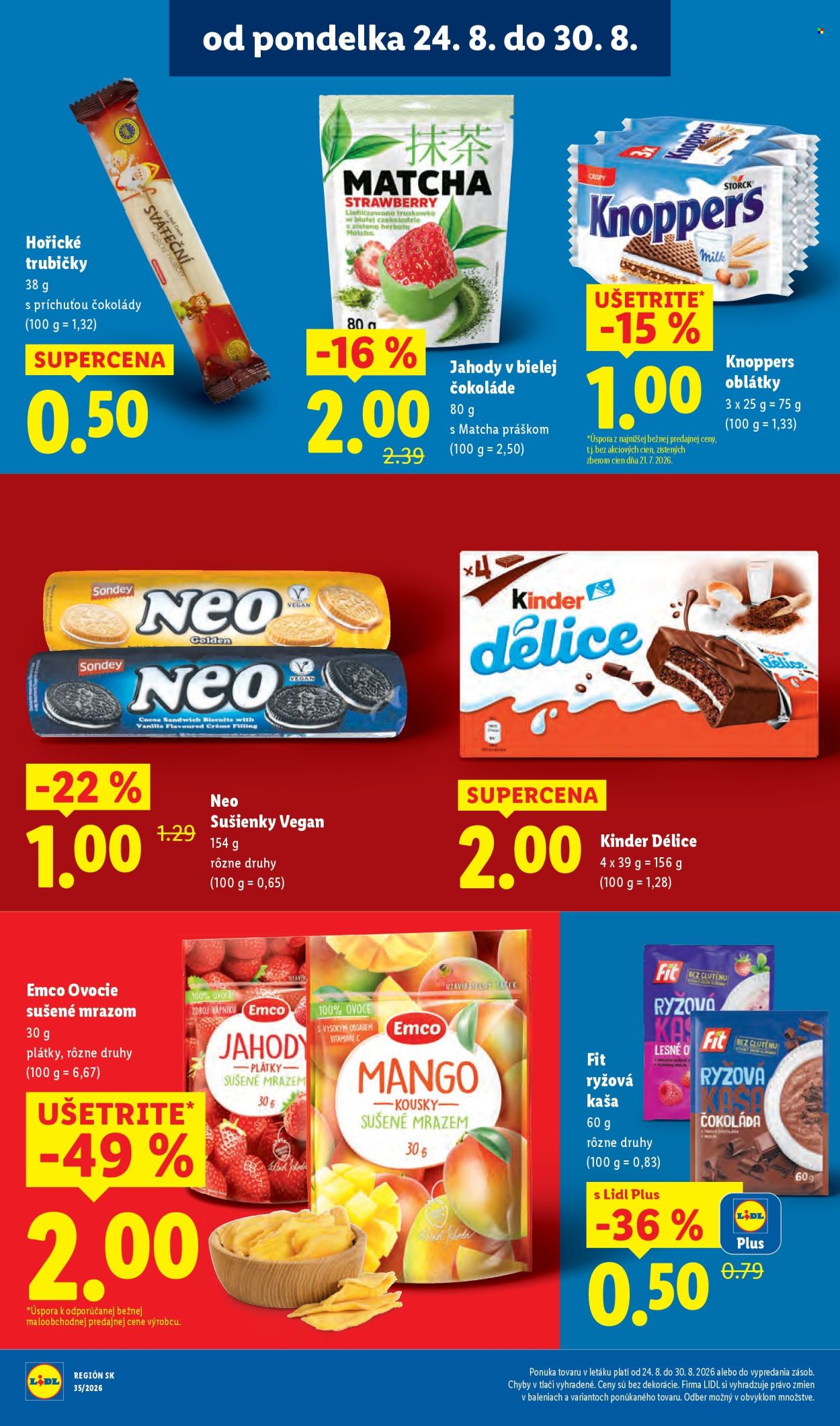 Leták Lidl - 24.8.2026 - 30.8.2026. Strana 32