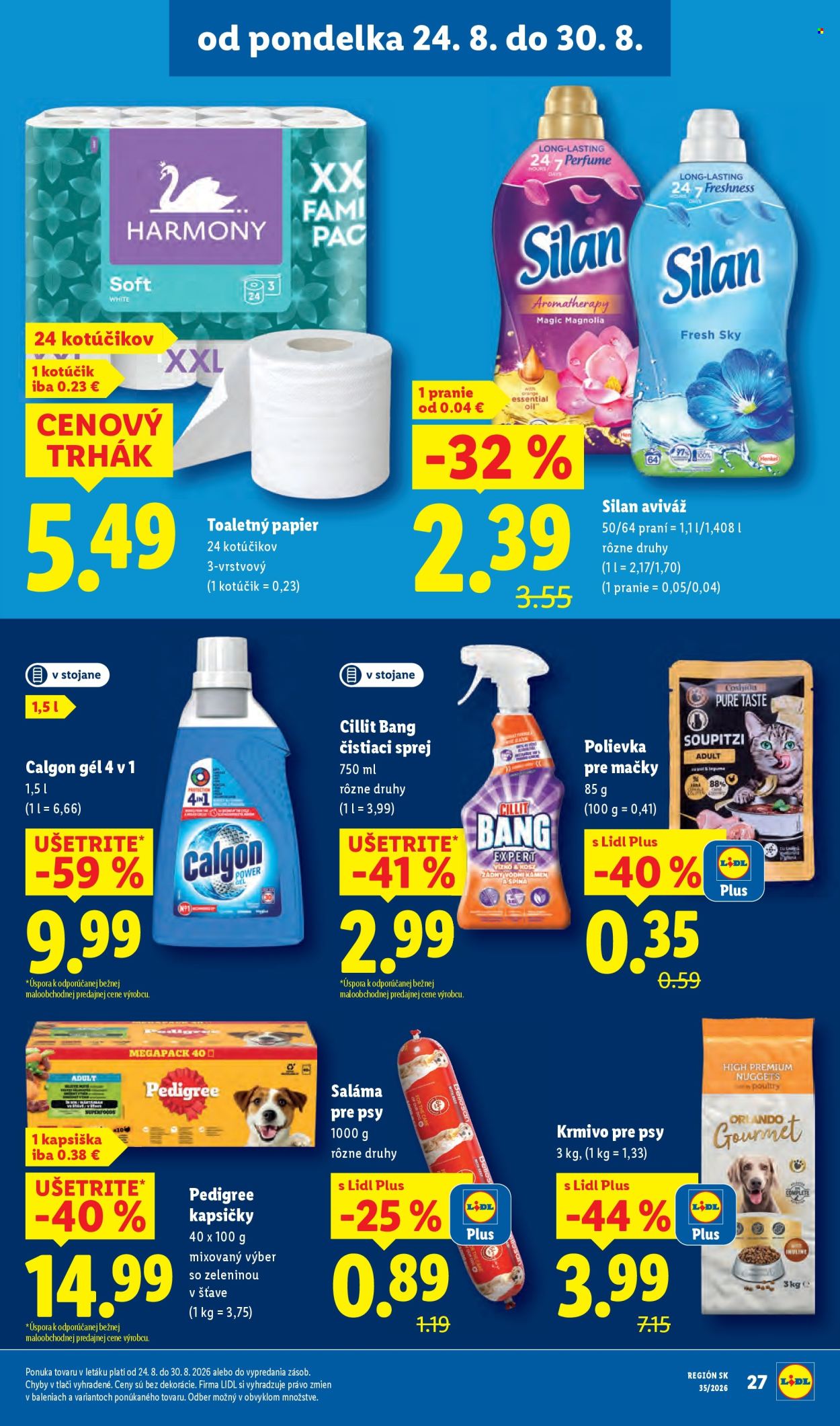 Leták Lidl - 24.8.2026 - 30.8.2026. Strana 37