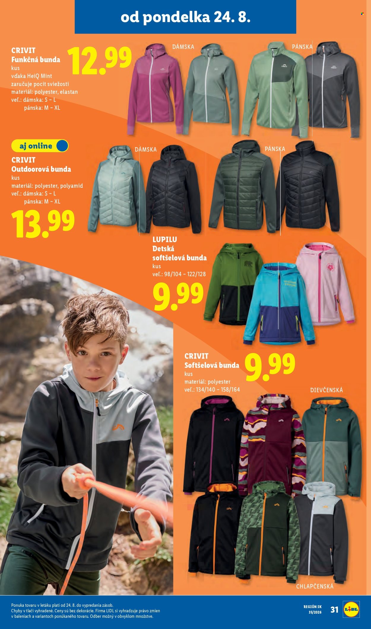 Leták Lidl - 24.8.2026 - 30.8.2026. Strana 41
