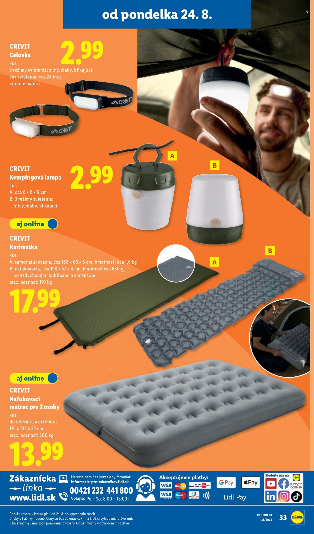 Leták Lidl - 24.8.2026 - 30.8.2026. Strana 43
