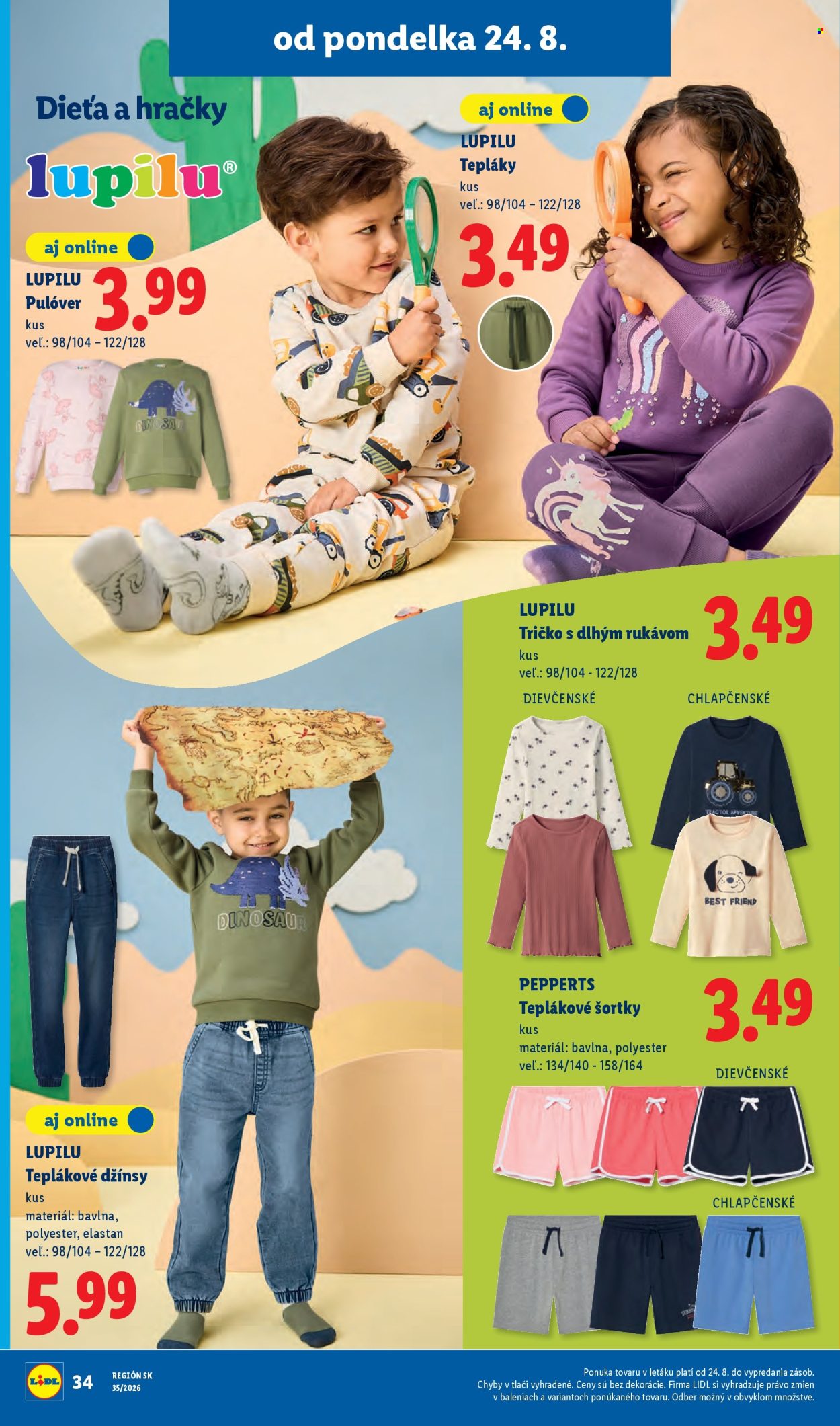Leták Lidl - 24.8.2026 - 30.8.2026. Strana 44