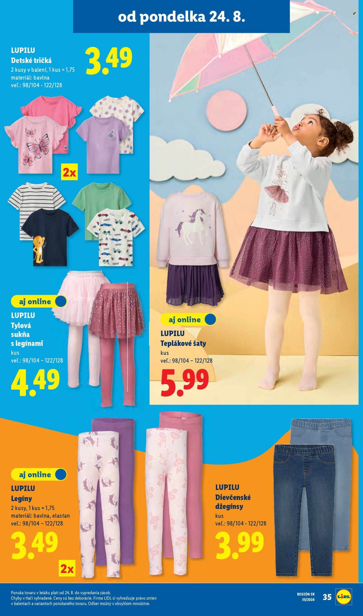 Leták Lidl - 24.8.2026 - 30.8.2026. Strana 45