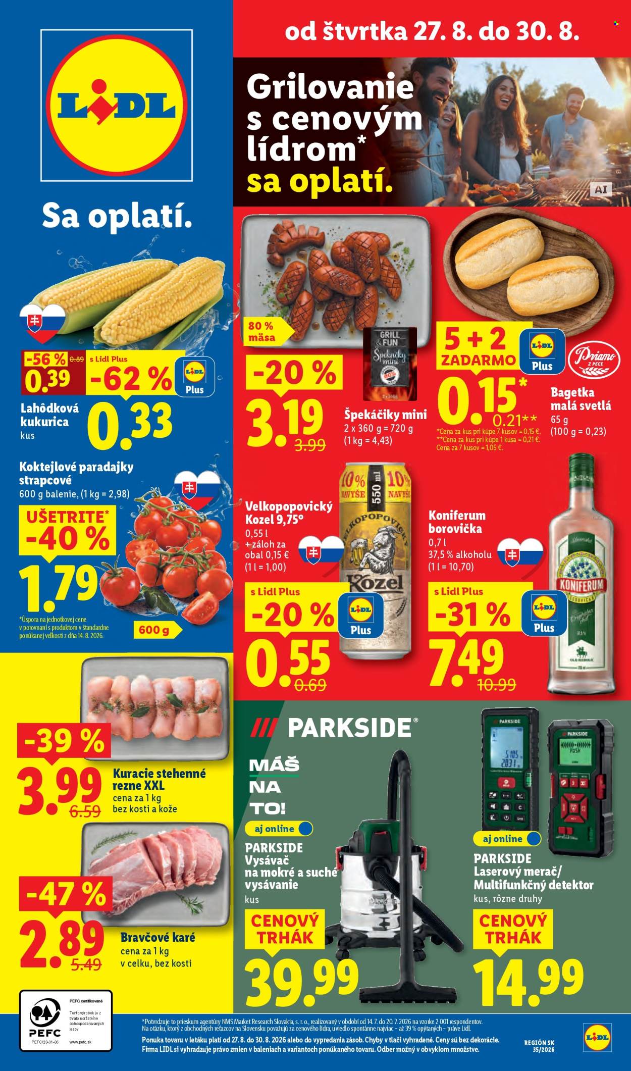 Leták Lidl - 24.8.2026 - 30.8.2026. Strana 55