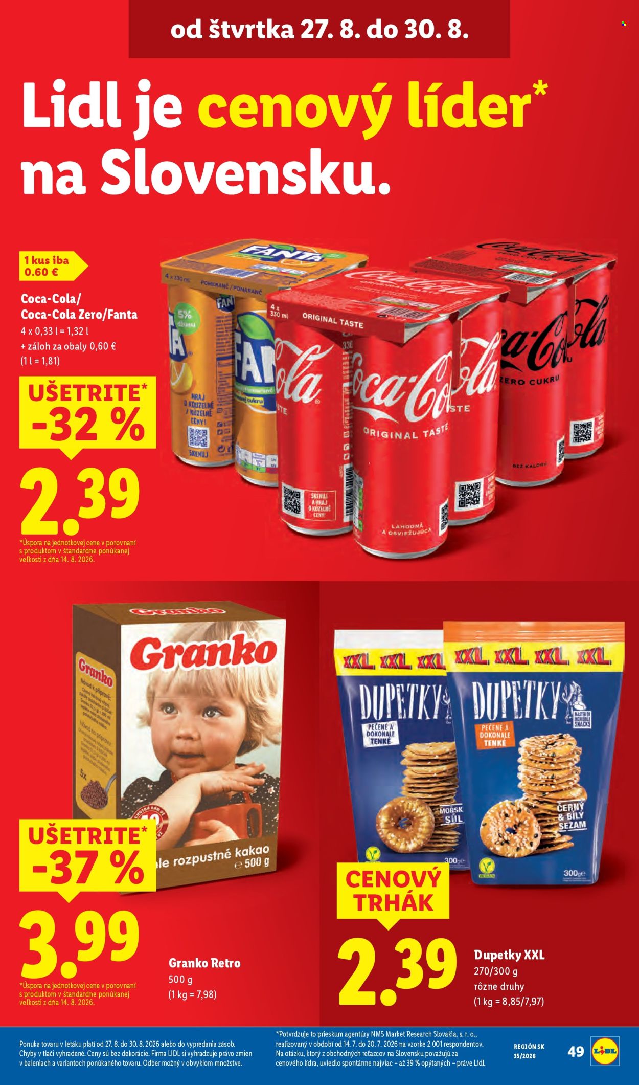 Leták Lidl - 24.8.2026 - 30.8.2026. Strana 58