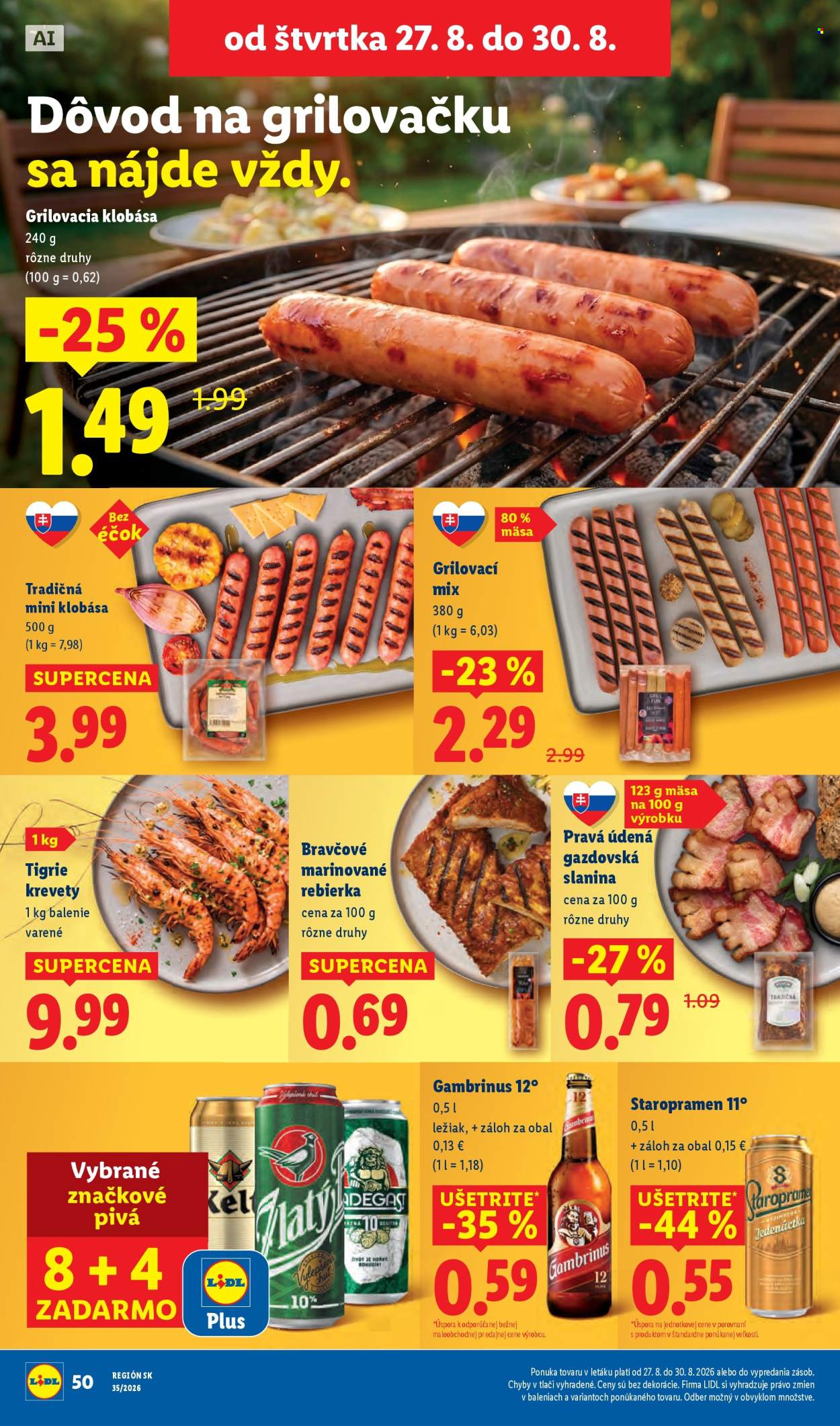 Leták Lidl - 24.8.2026 - 30.8.2026. Strana 60