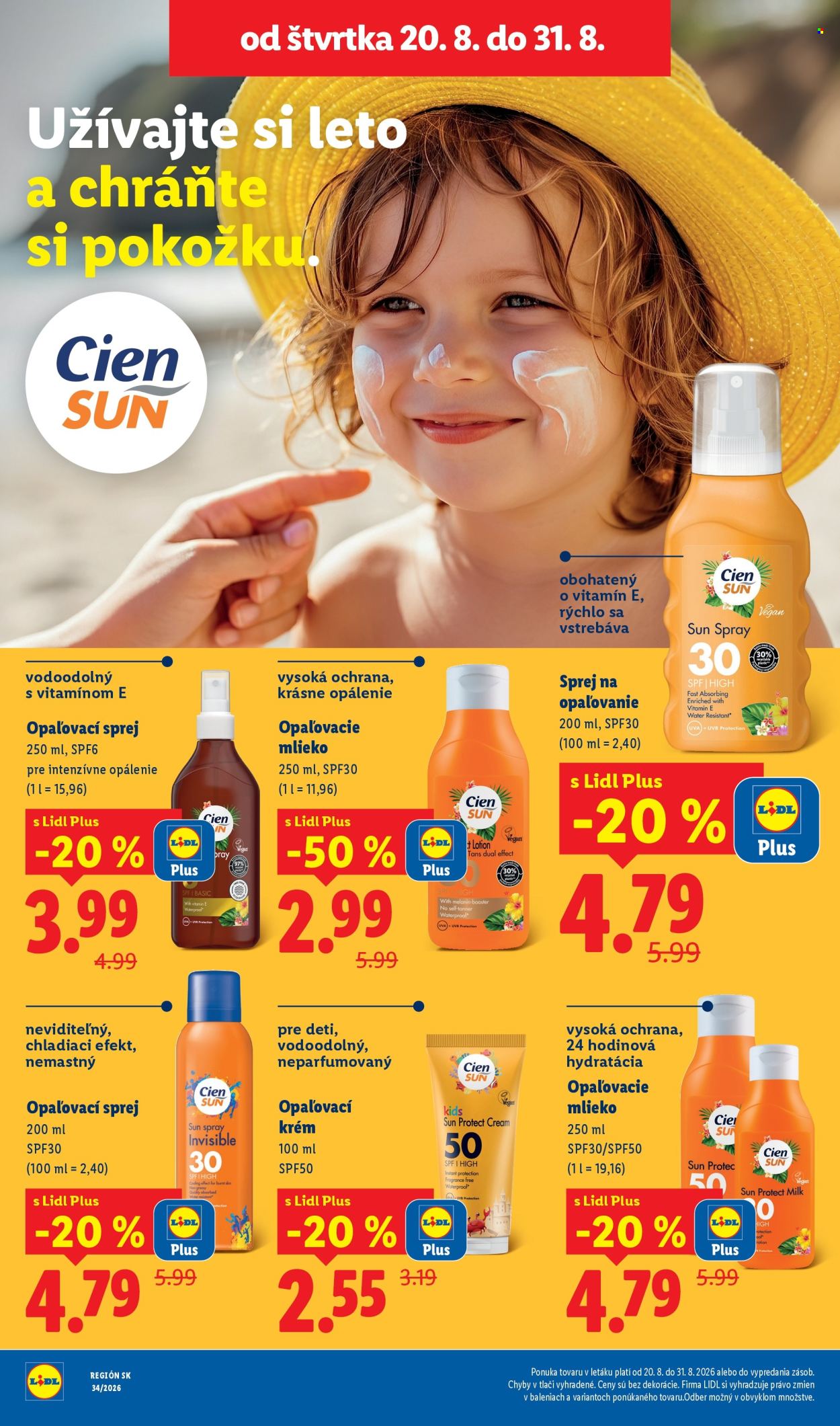 Leták Lidl - 24.8.2026 - 30.8.2026. Strana 65