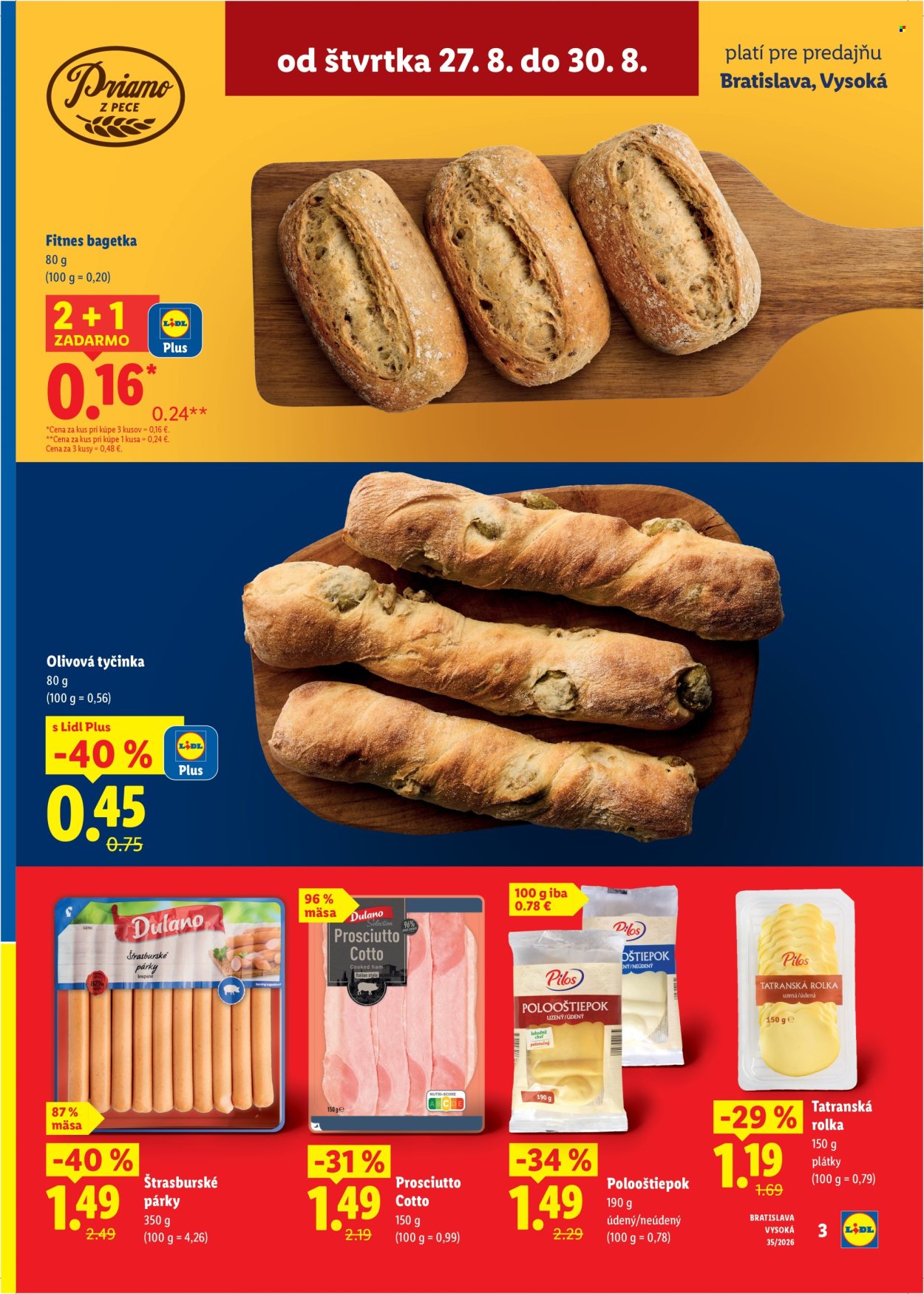 Leták Lidl - 27.8.2026 - 30.8.2026. Strana 3