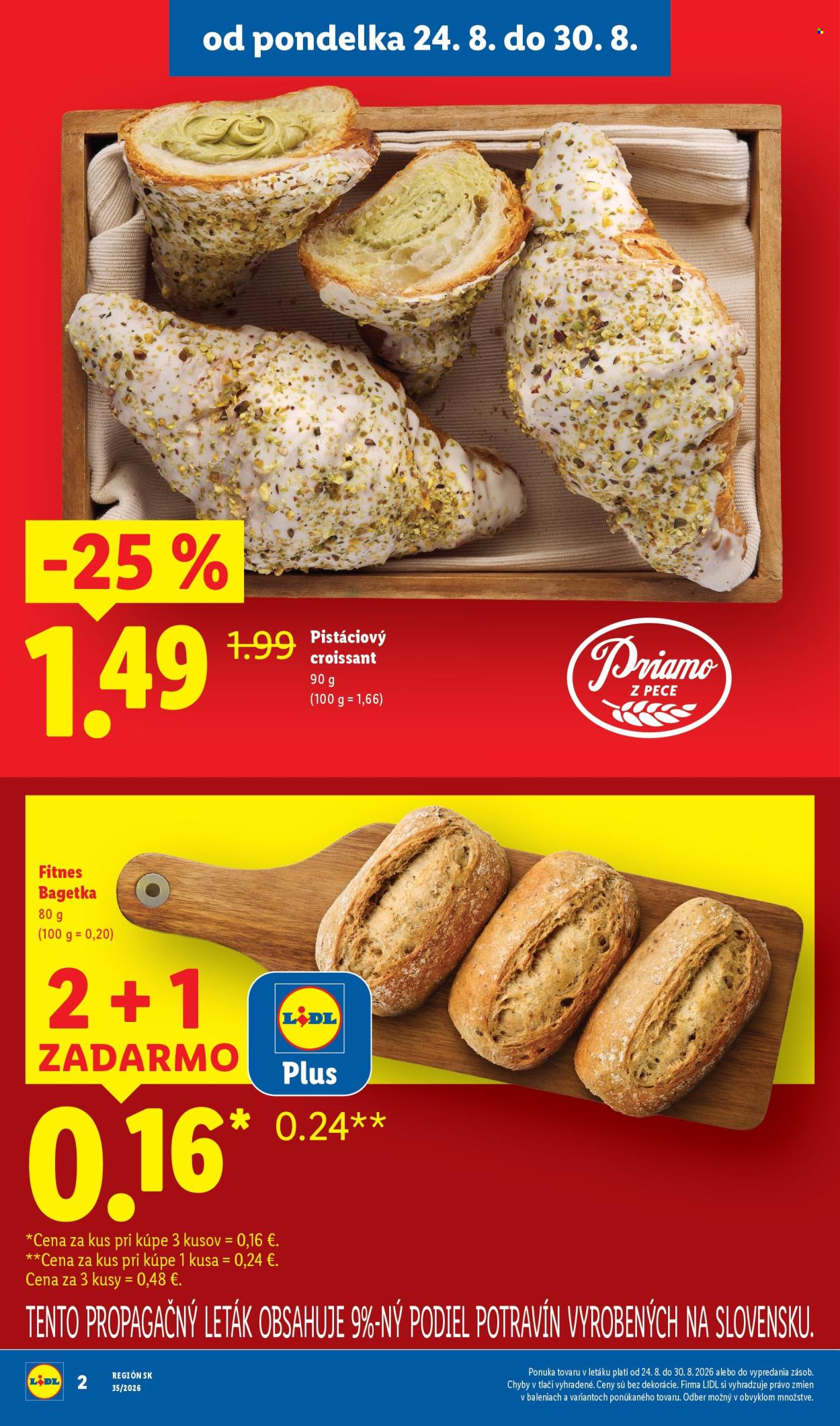 Leták Lidl - 24.8.2026 - 30.8.2026. Strana 2