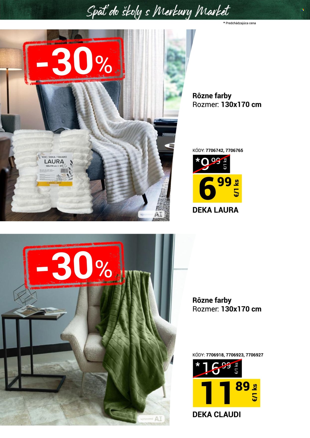 Leták Merkury Market - 22.8.2026 - 30.8.2026. Strana 7