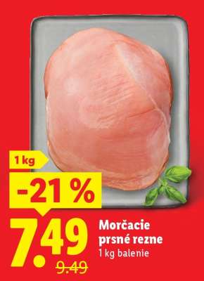 Morčacie prsné rezne