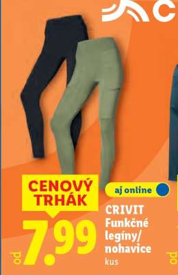CRIVIT Funkčné legíny/nohavice