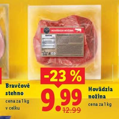 Hovädzia nožina