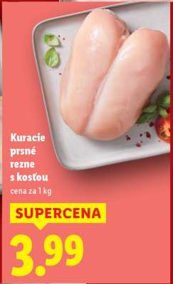 Kuracie prsné rezne s kosťou