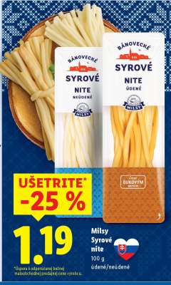 Milsy Syrové nite