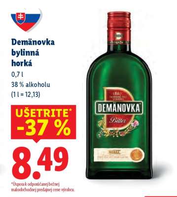 DEMÄNOVKA BYLINNÁ HORKÁ