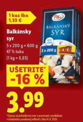Balkánsky syr