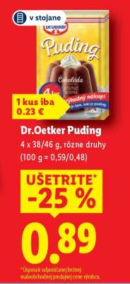 Dr. Oetker puding