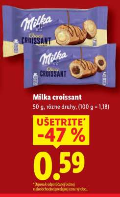 Milka croissant