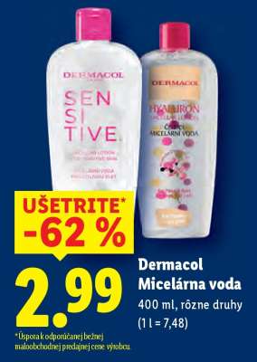 Dermacol Micelárna voda