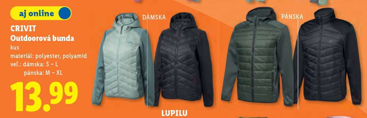 CRIVIT Outdoorová bunda