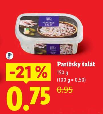 Parížsky šalát