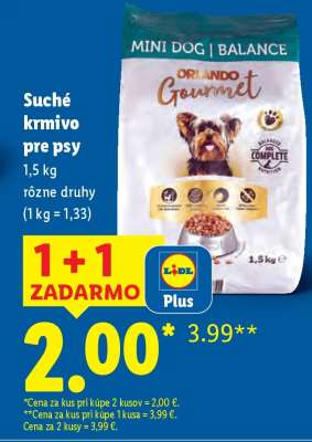 Suché krmivo pre psy