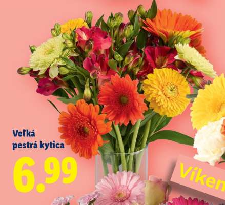 Veľká pestrá kytica