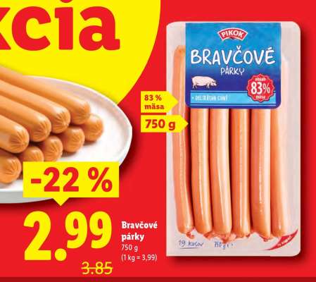 Bravčové párky