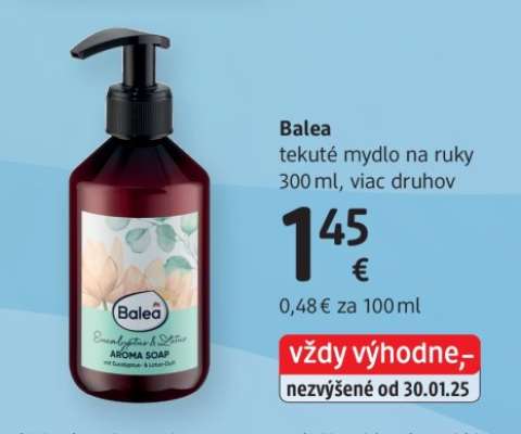 Balea tekuté mydlo na ruky