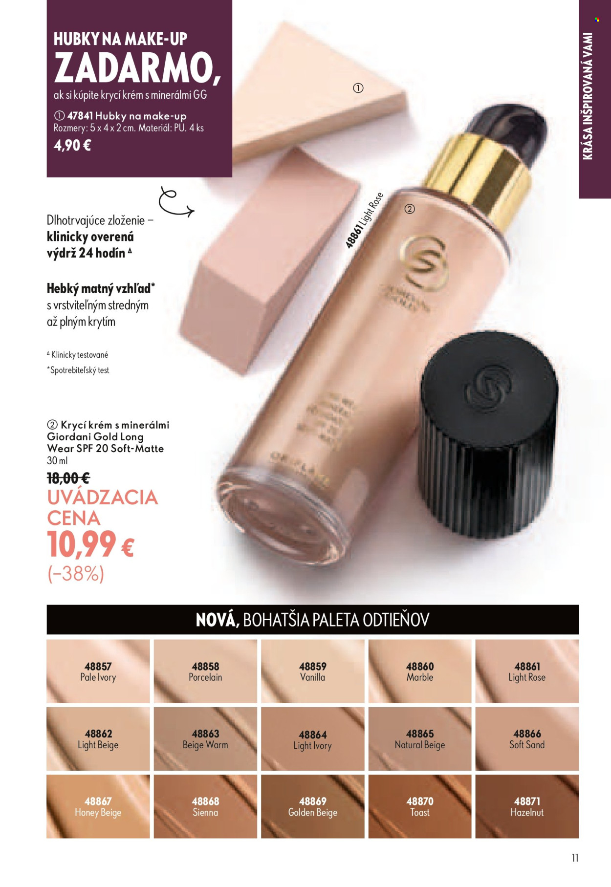 Leták Oriflame - 9.9.2026 - 29.9.2026. Strana 11