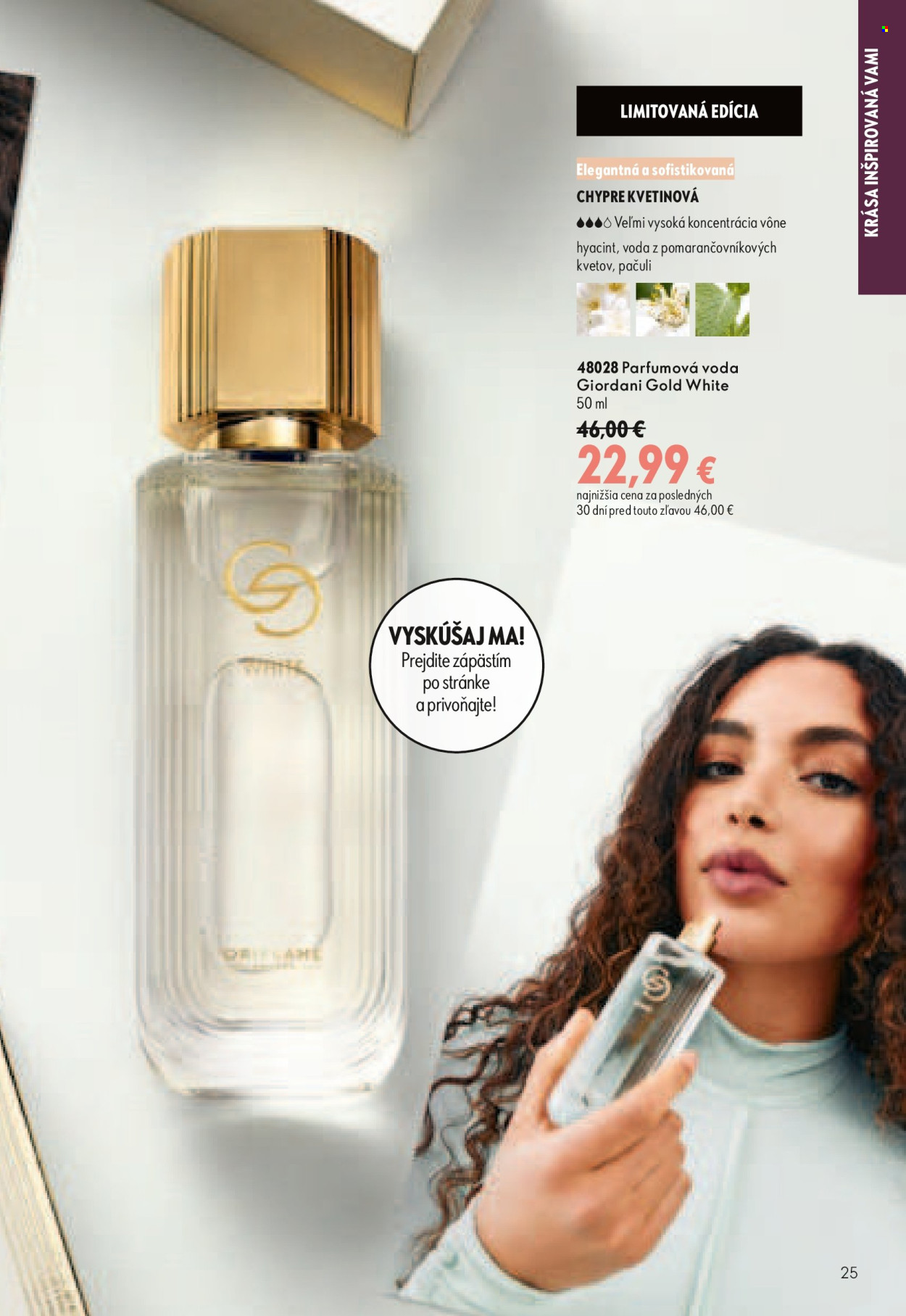 Leták Oriflame - 9.9.2026 - 29.9.2026. Strana 25