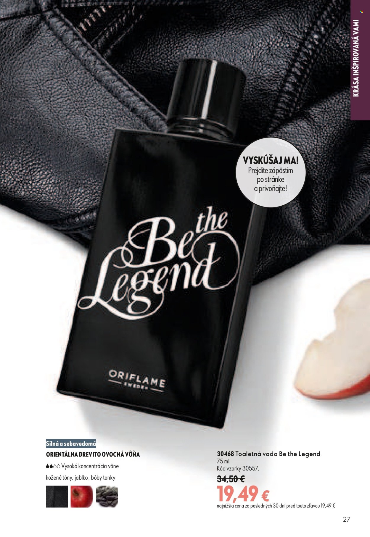 Leták Oriflame - 9.9.2026 - 29.9.2026. Strana 27
