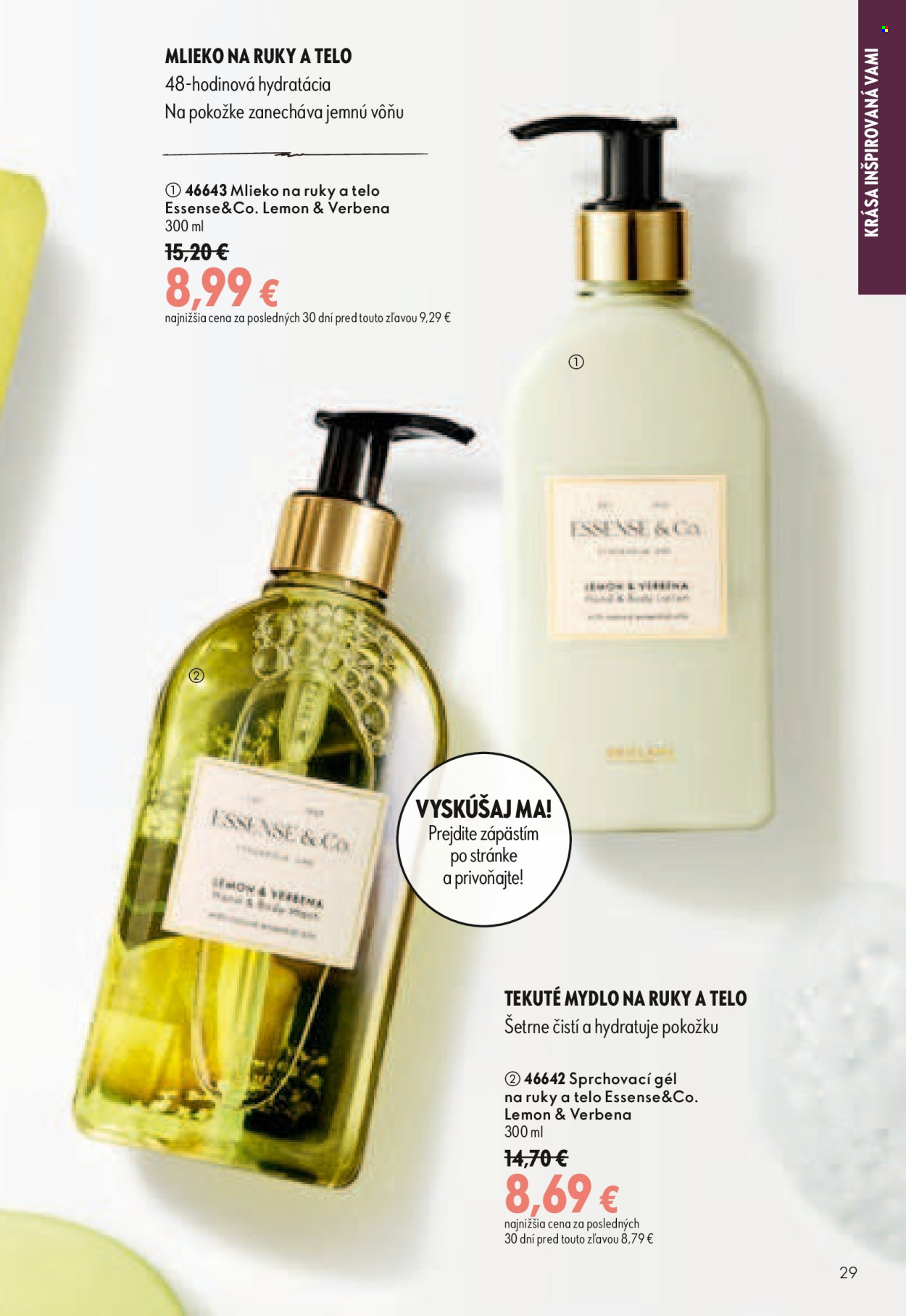 Leták Oriflame - 9.9.2026 - 29.9.2026. Strana 29