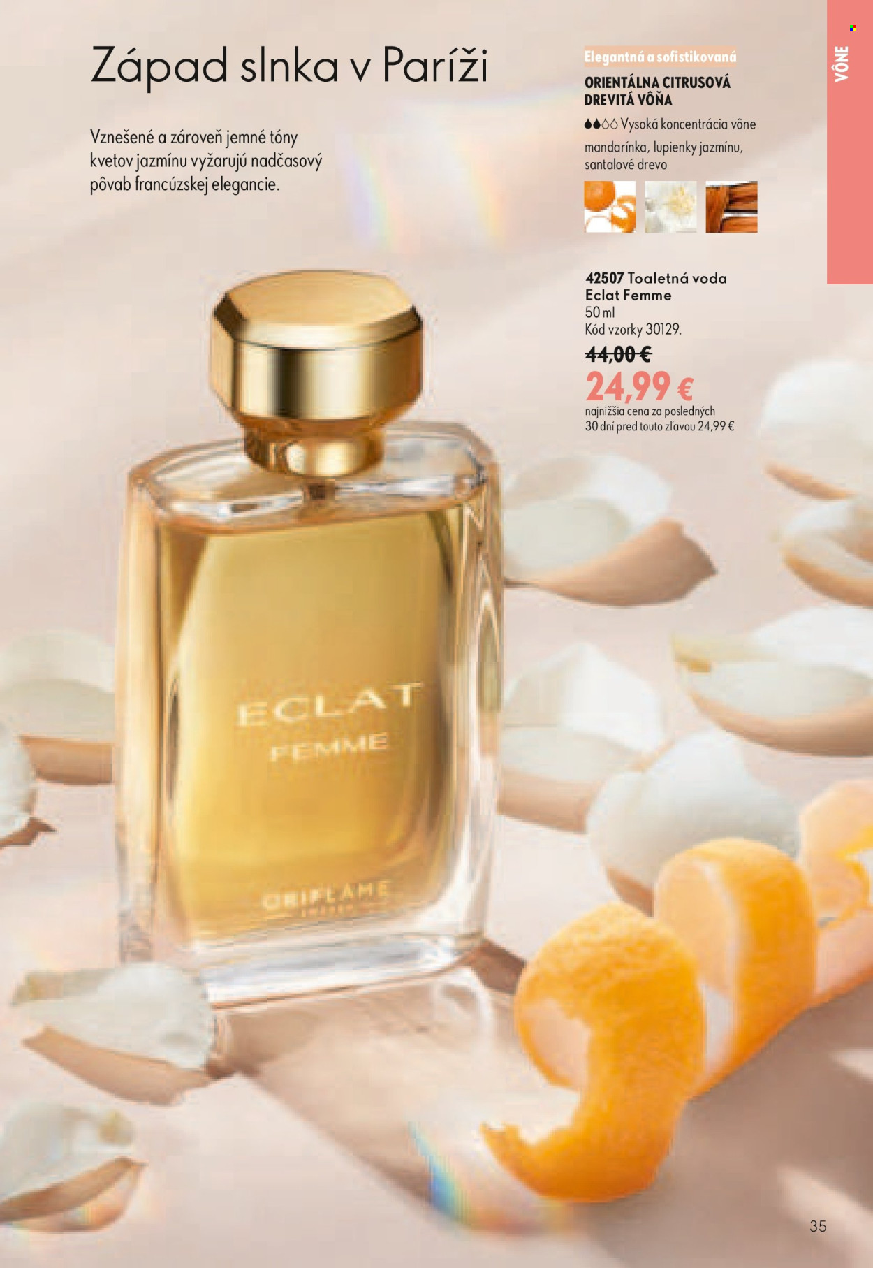 Leták Oriflame - 9.9.2026 - 29.9.2026. Strana 35