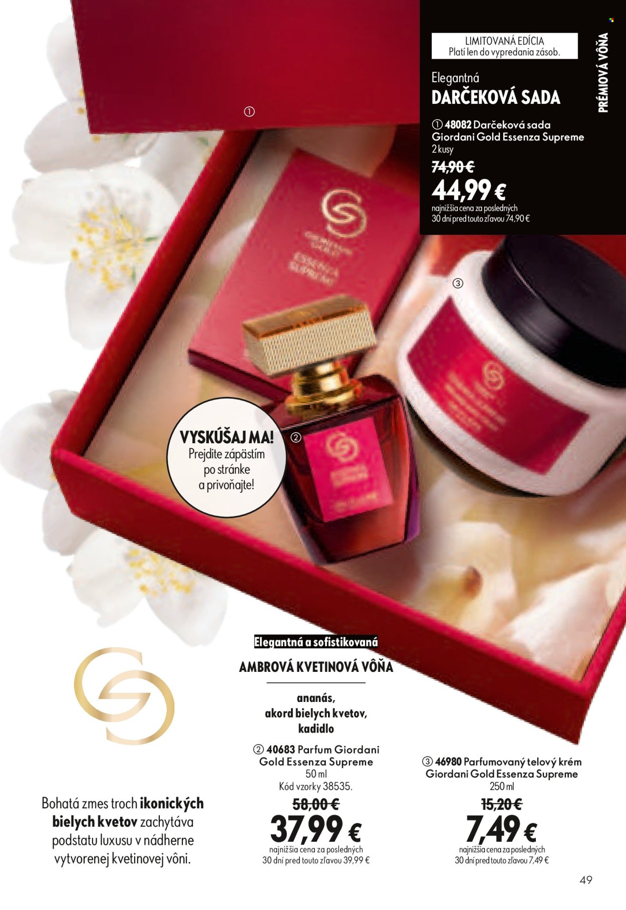 Leták Oriflame - 9.9.2026 - 29.9.2026. Strana 49
