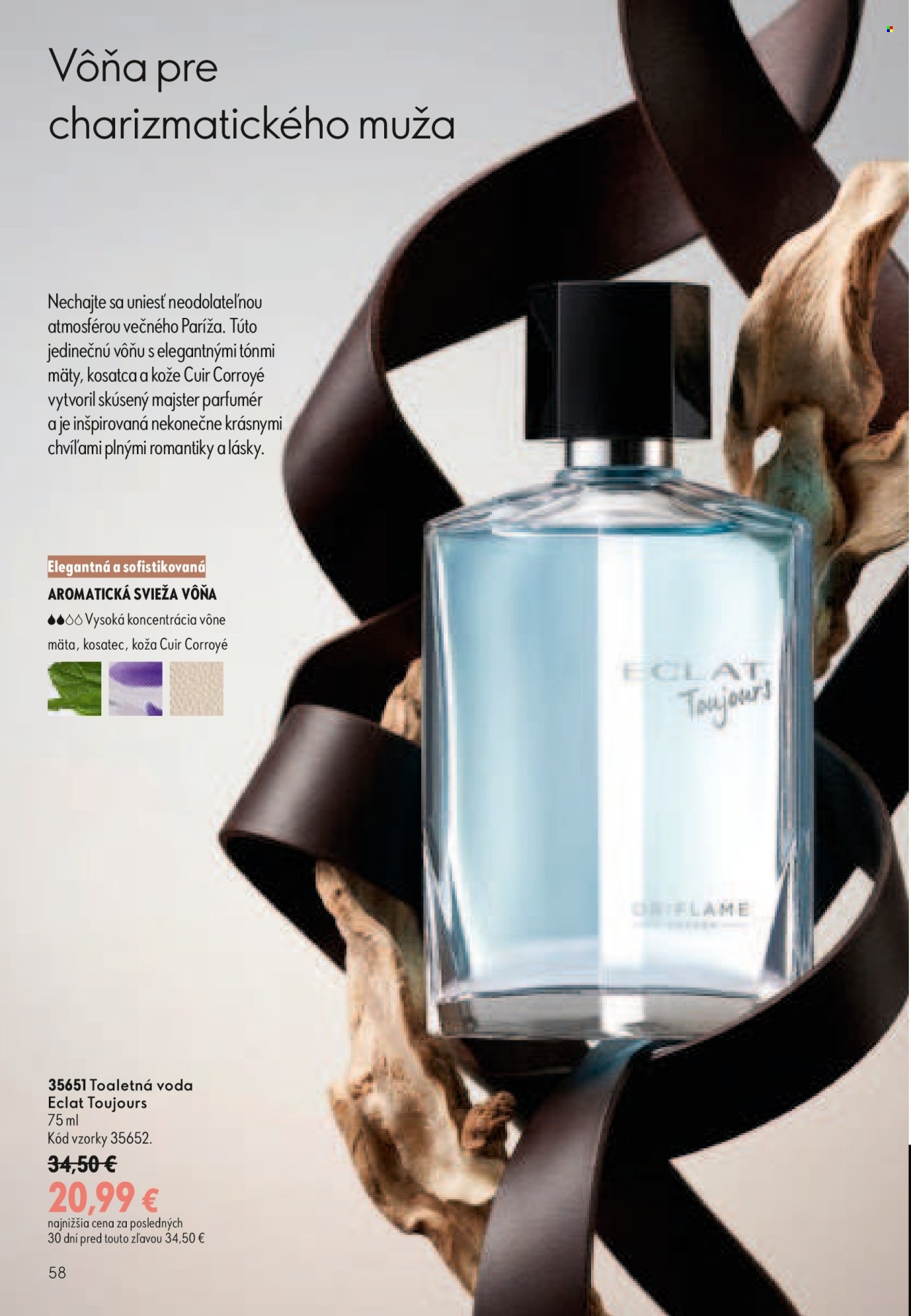 Leták Oriflame - 9.9.2026 - 29.9.2026. Strana 58