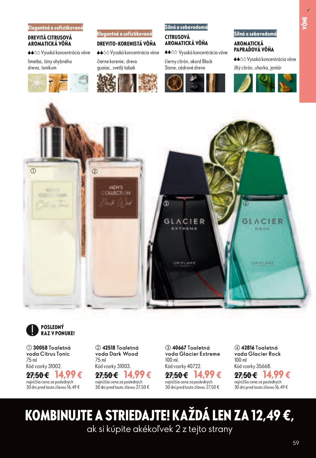Leták Oriflame - 9.9.2026 - 29.9.2026. Strana 59