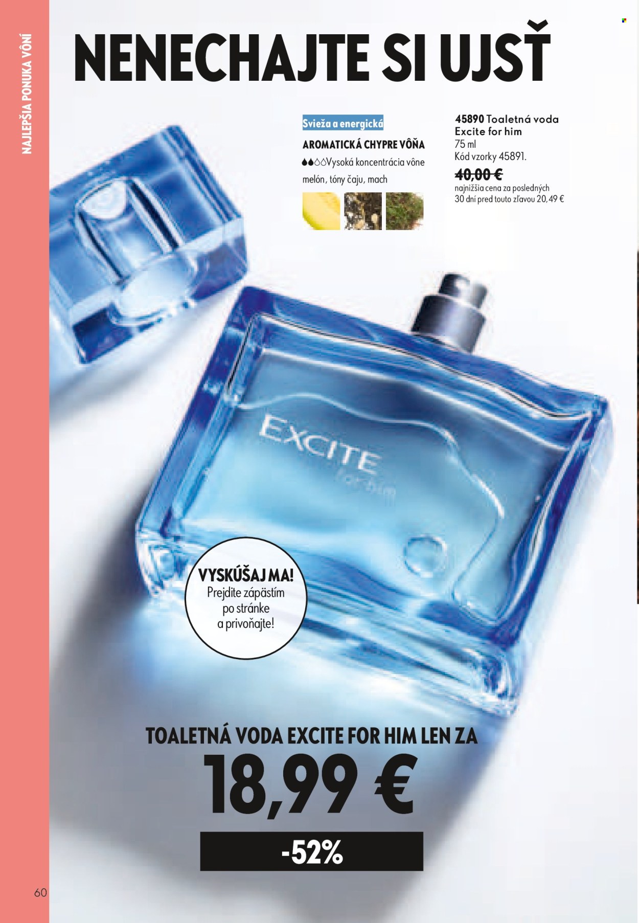 Leták Oriflame - 9.9.2026 - 29.9.2026. Strana 60