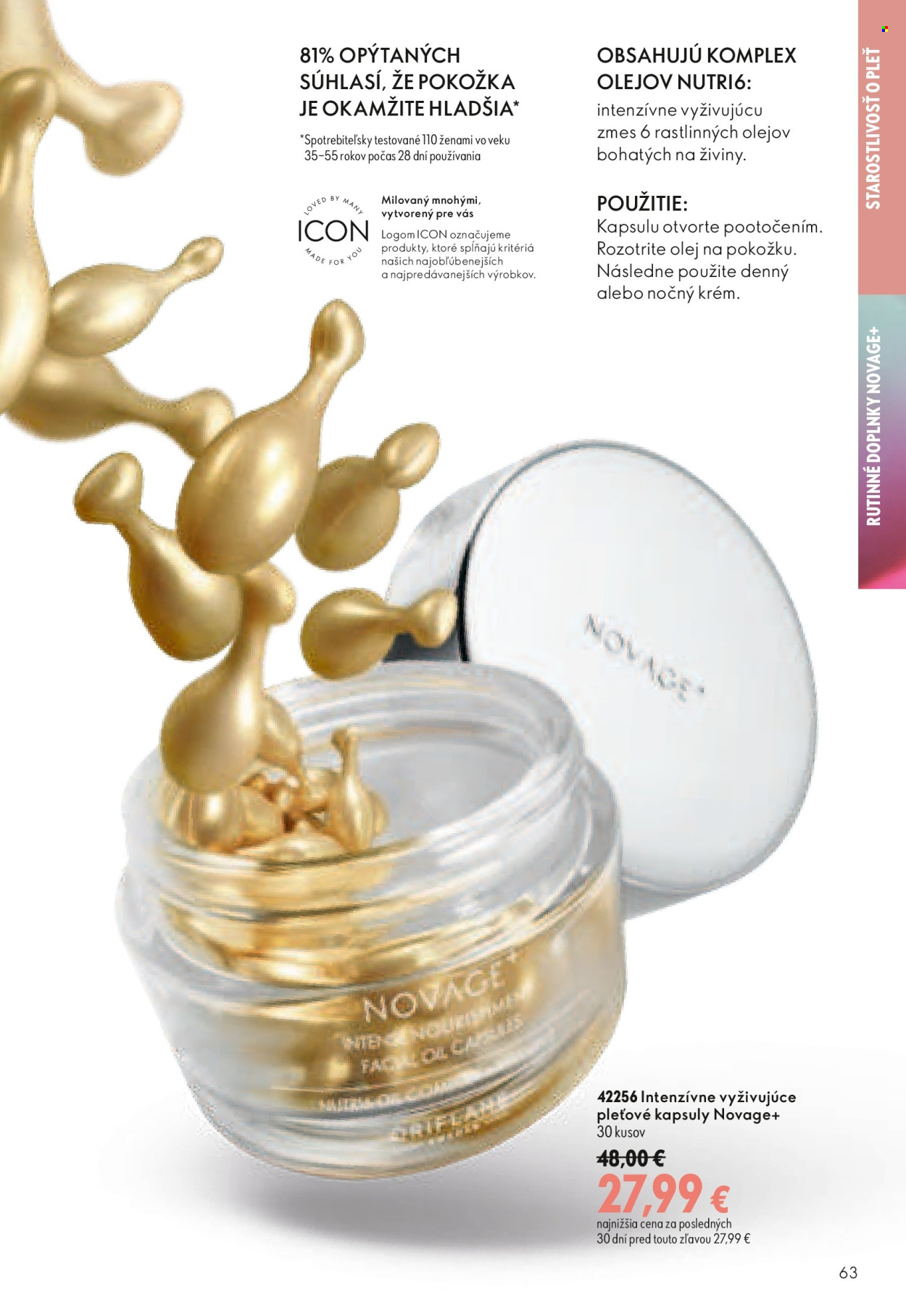 Leták Oriflame - 9.9.2026 - 29.9.2026. Strana 63
