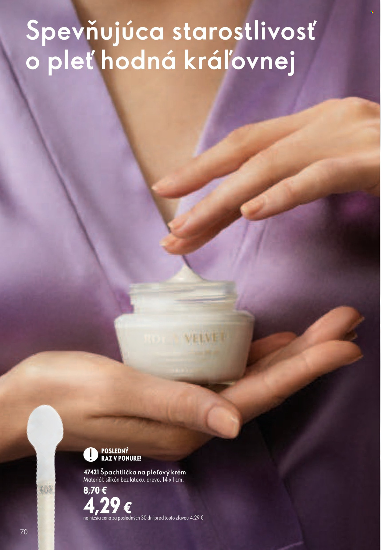 Leták Oriflame - 9.9.2026 - 29.9.2026. Strana 70