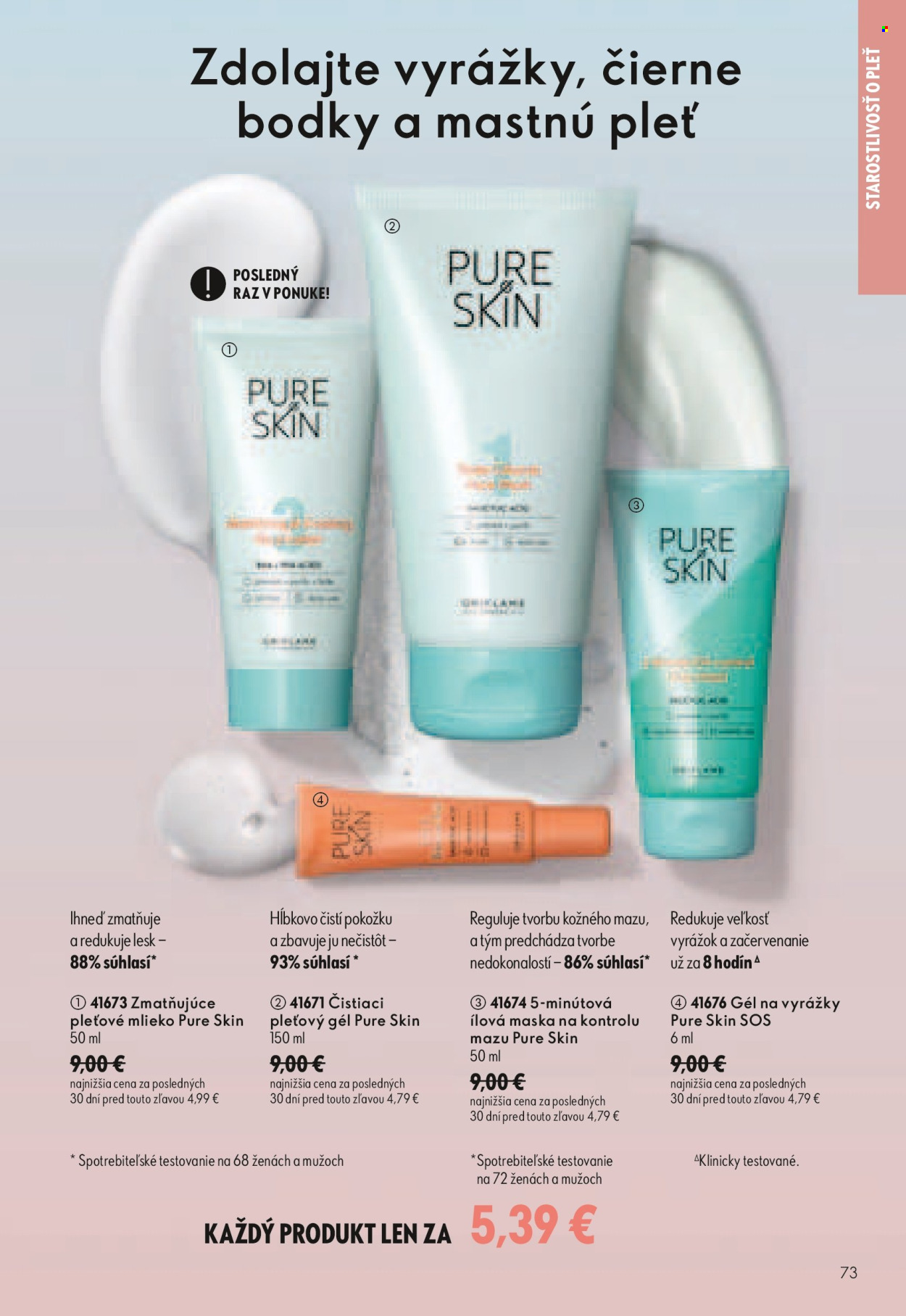 Leták Oriflame - 9.9.2026 - 29.9.2026. Strana 73