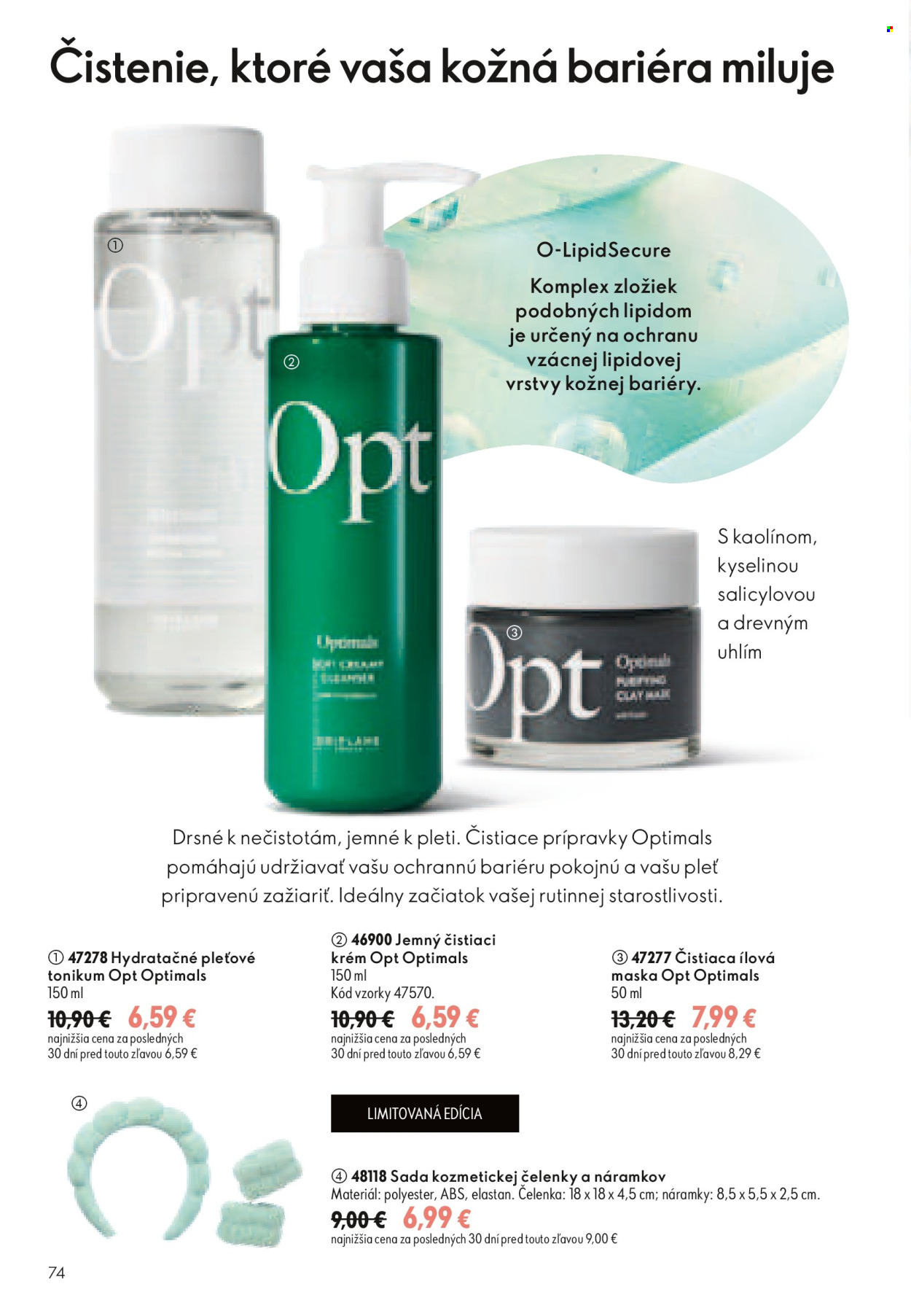 Leták Oriflame - 9.9.2026 - 29.9.2026. Strana 74