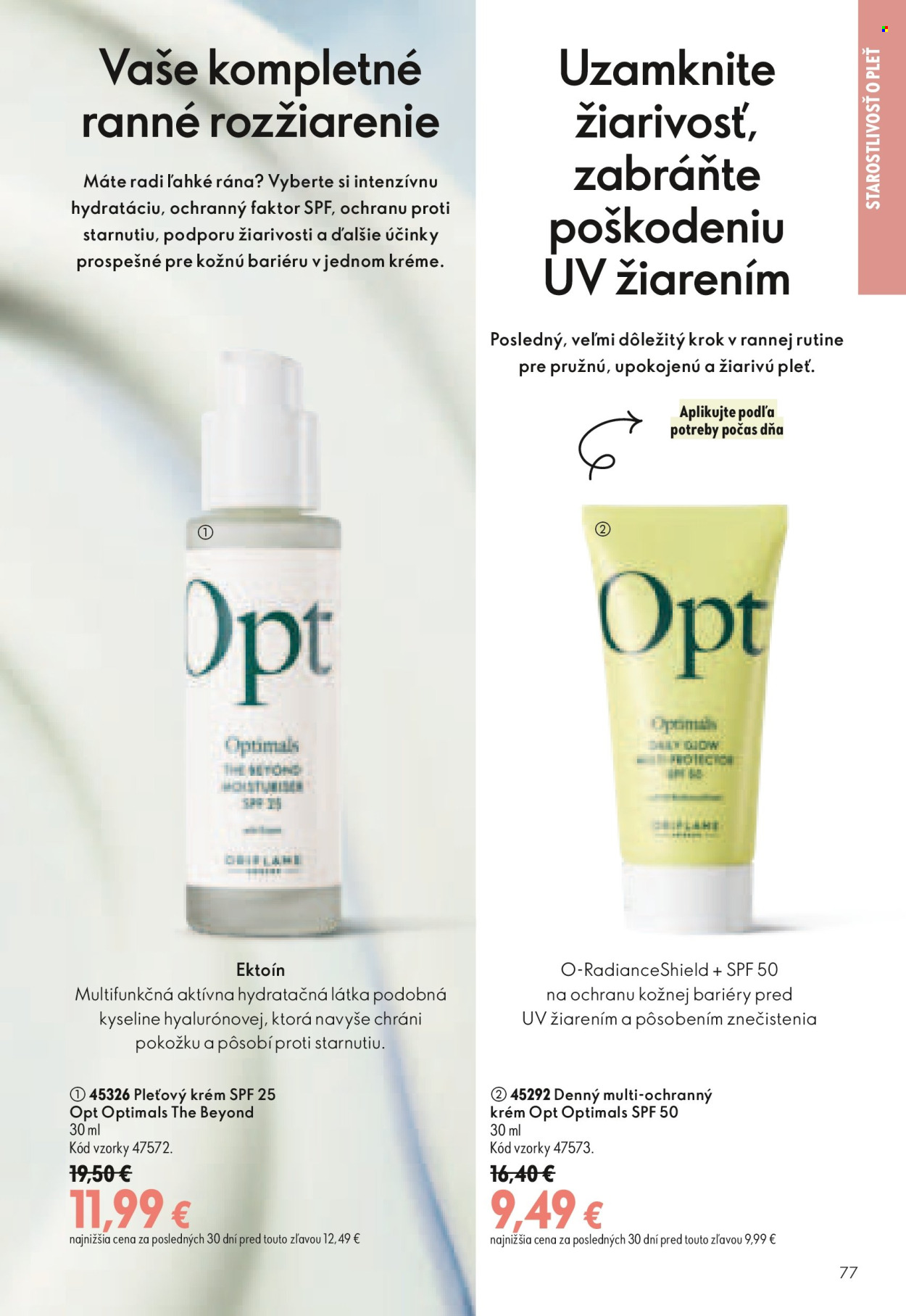 Leták Oriflame - 9.9.2026 - 29.9.2026. Strana 77