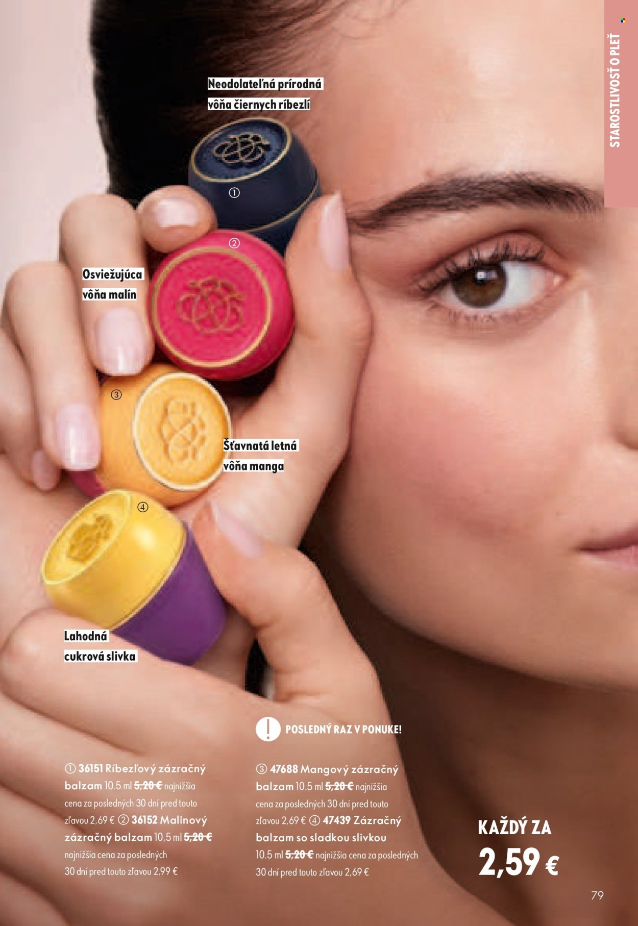 Leták Oriflame - 9.9.2026 - 29.9.2026. Strana 79
