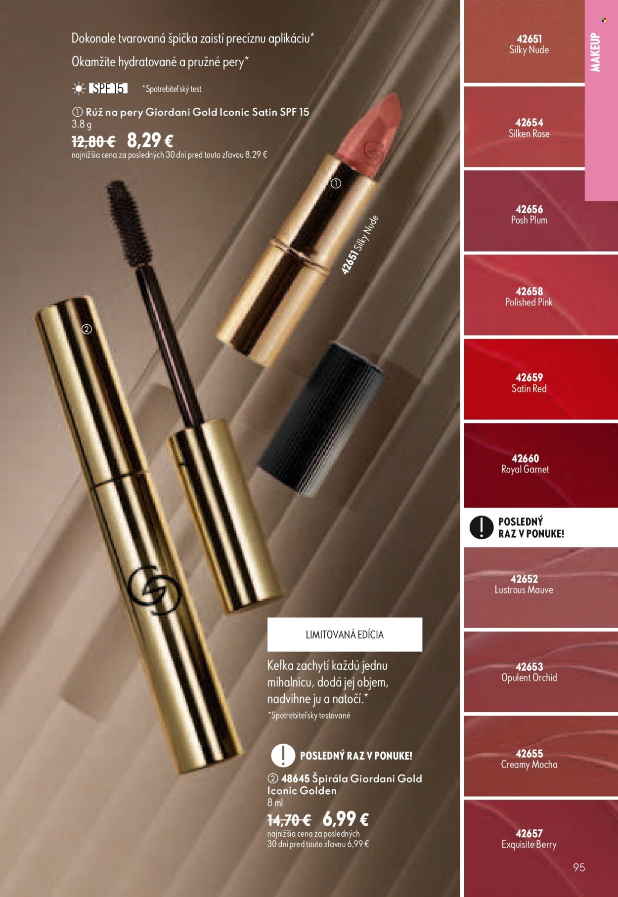 Leták Oriflame - 9.9.2026 - 29.9.2026. Strana 95
